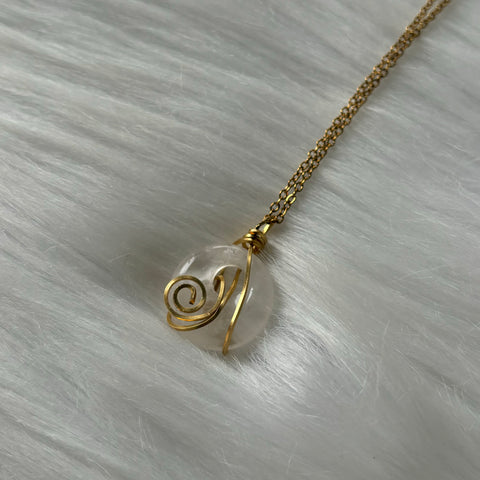 Clear Quartz Necklace