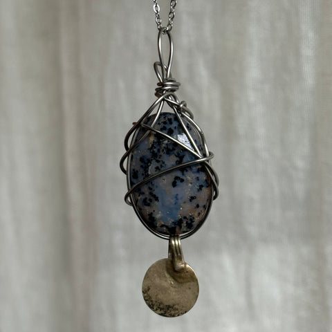 Blue Spot Jasper Necklace