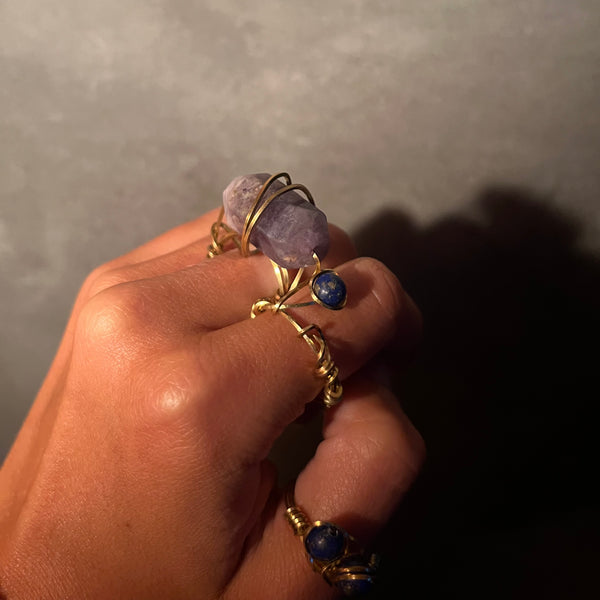 Fluorite Ring (size 6)