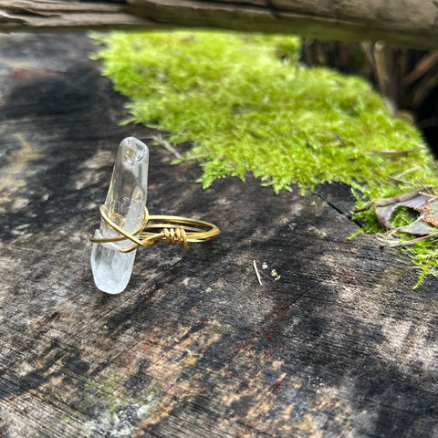 Quartz Ring (size 6)
