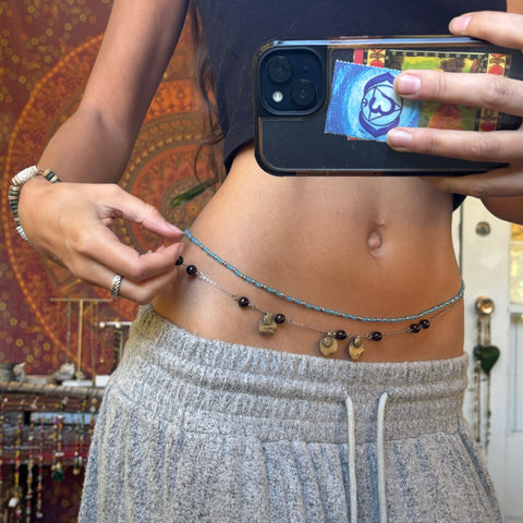 Peaceful (Set of two Waist Chains)