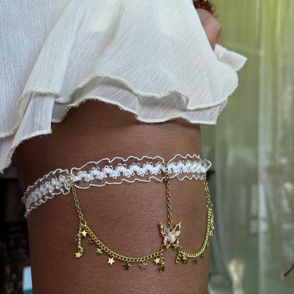 Butterfly Thigh Garter