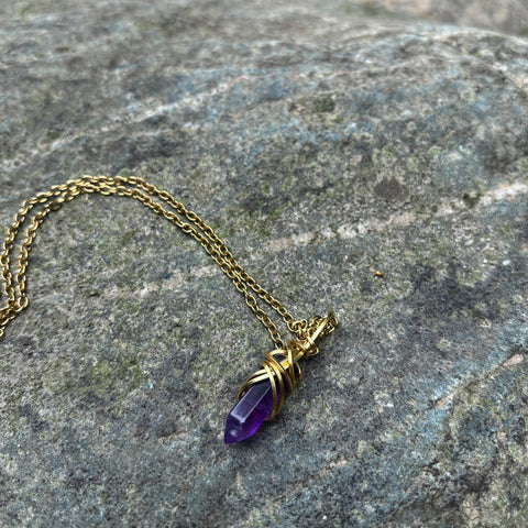 Amethyst Necklace