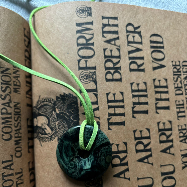 Green Mica Necklace