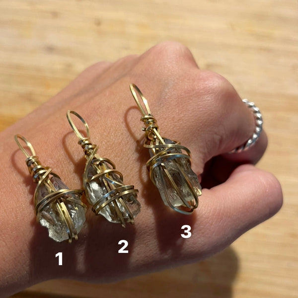 Green Amethyst Necklace