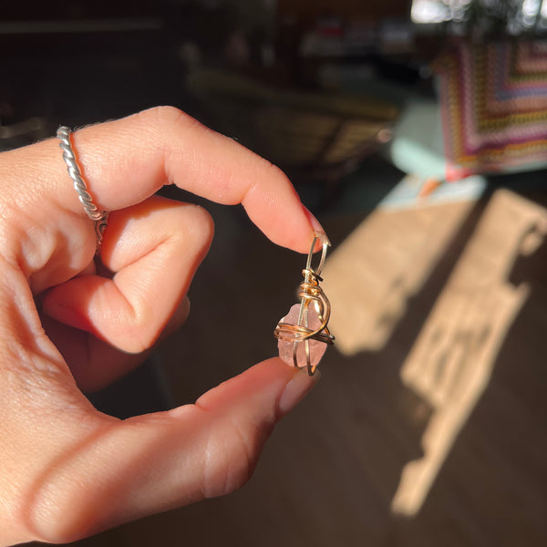 Rose Quartz 14K