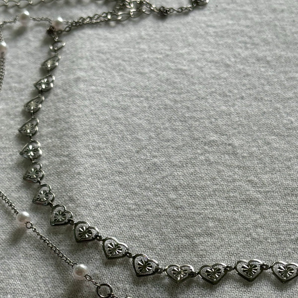 Tiny Hearts Necklace