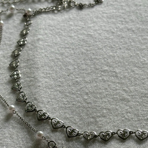 Tiny Hearts Necklace