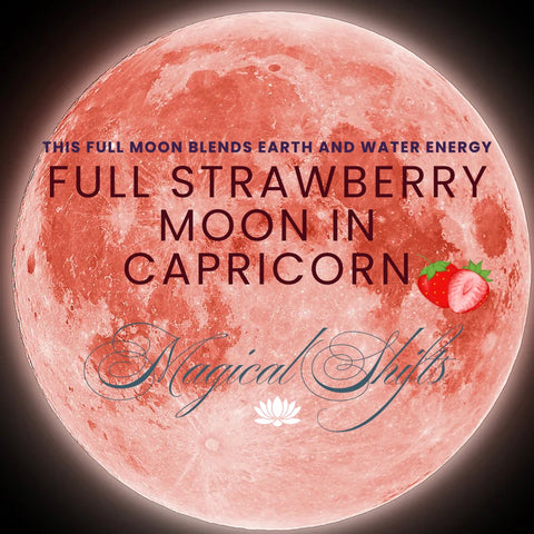 Full Strawberry Moon in Capricorn🍓 Rituel