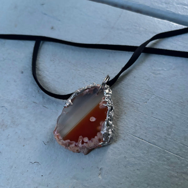 Red Agate Choker