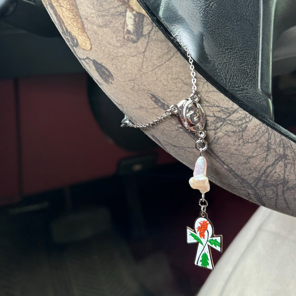 Steering wheel charm