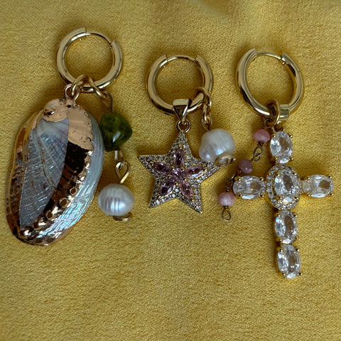 Mermaid Earring/Piercing Set