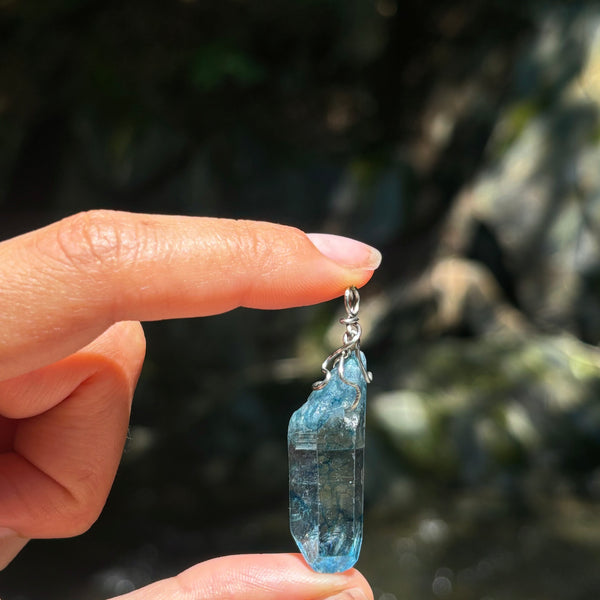 Blue Quartz Pendant
