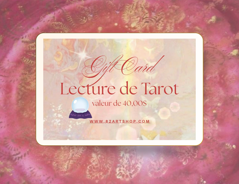 Carte Cadeau Tarot Reading