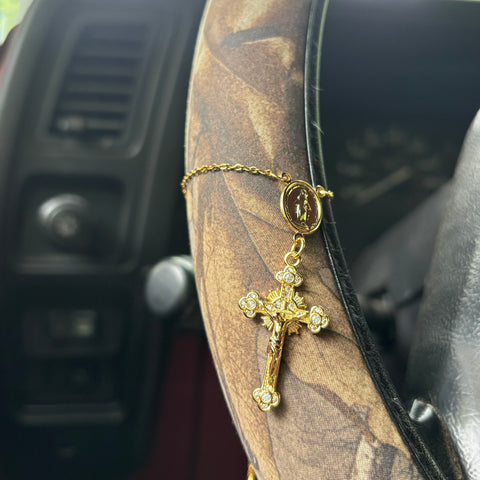 Steering wheel charm