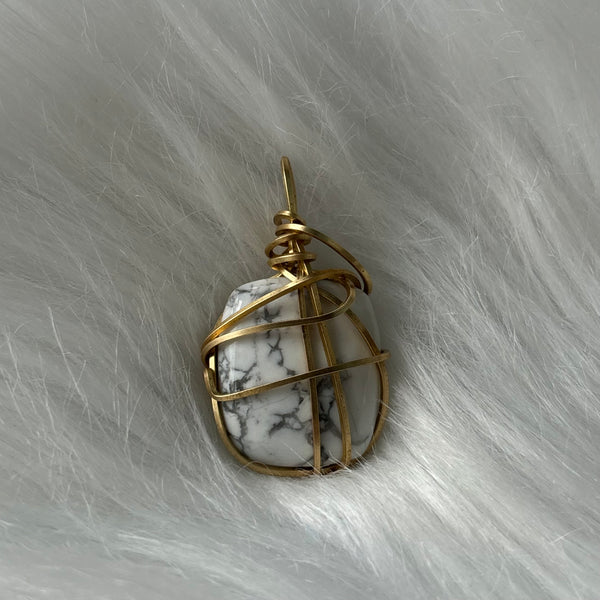 Howlite Pendant