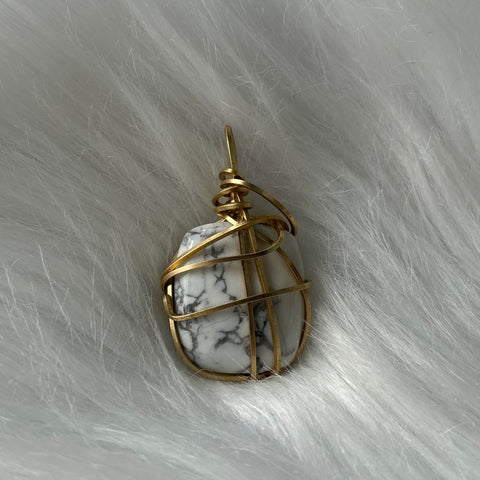 Howlite Pendant