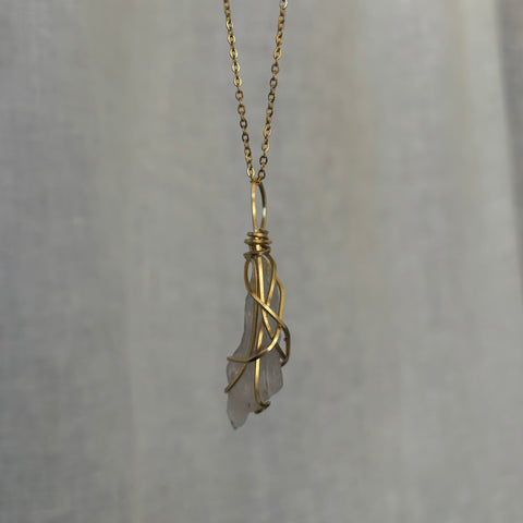 Ametrine Point Necklace