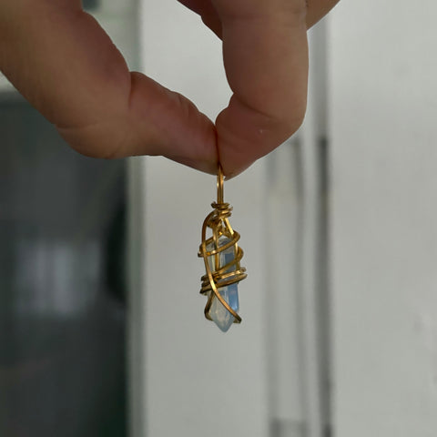 Tiny Opalite Pendant
