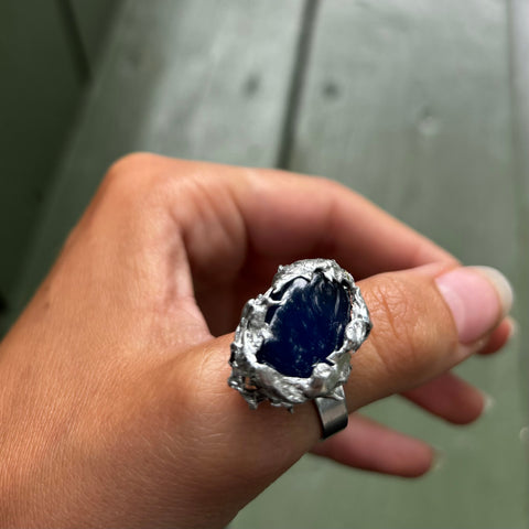 Blue Agate ring