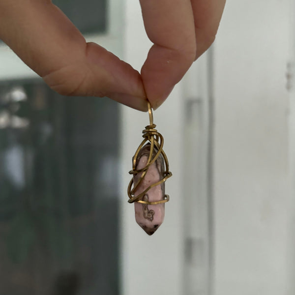 Rhodolite Pendant