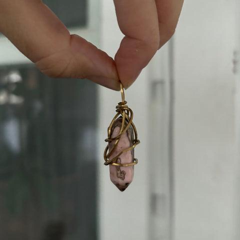Rhodolite Pendant