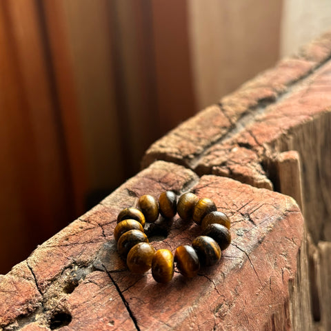 Tiger’s Eye (Elastic Ring)