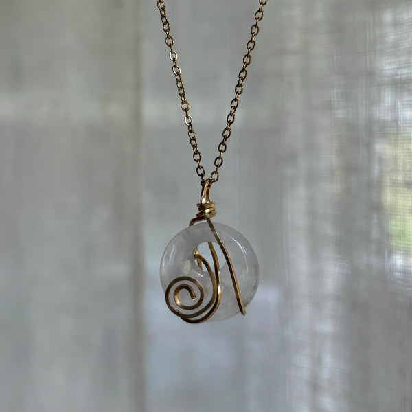 Clear Quartz Necklace