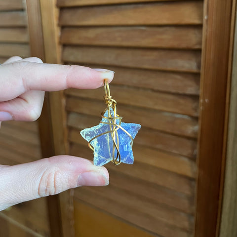 Opalite Star Shaped pendant