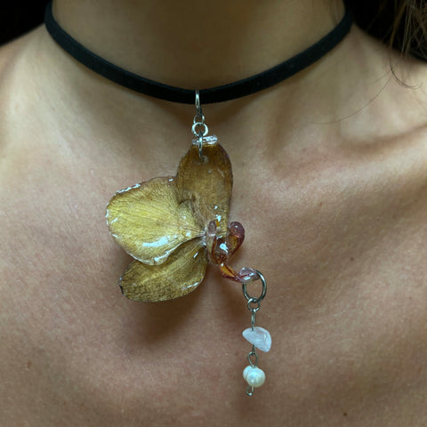 Orchid Necklace