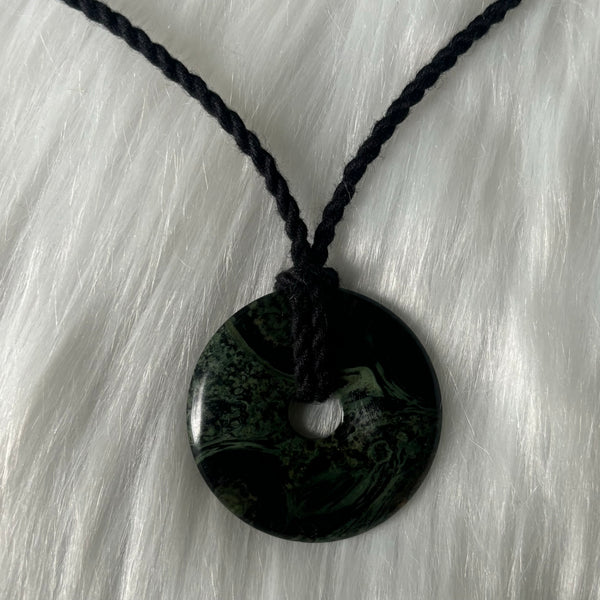 Green Mica Necklace
