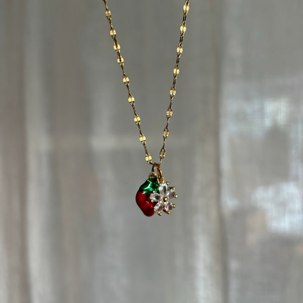Two Charm Necklace🍓