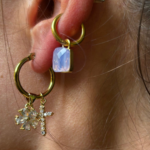 Flower Fairy Earring/Piercing Set