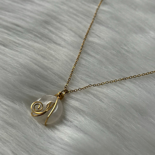 Clear Quartz Necklace