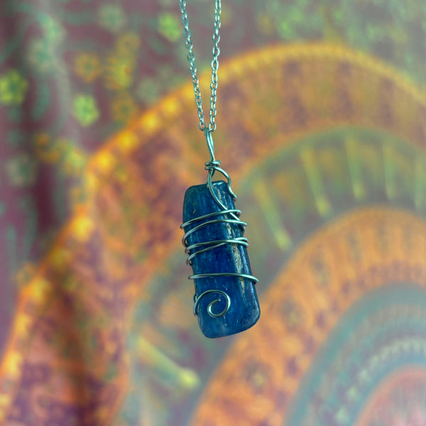 Blue Kyanite Necklace