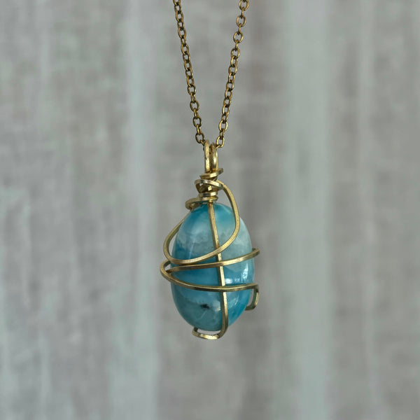 Larimar Necklace