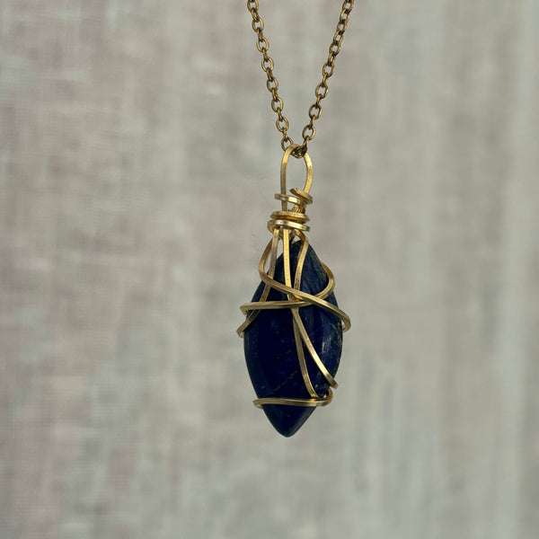 Sodalite necklace