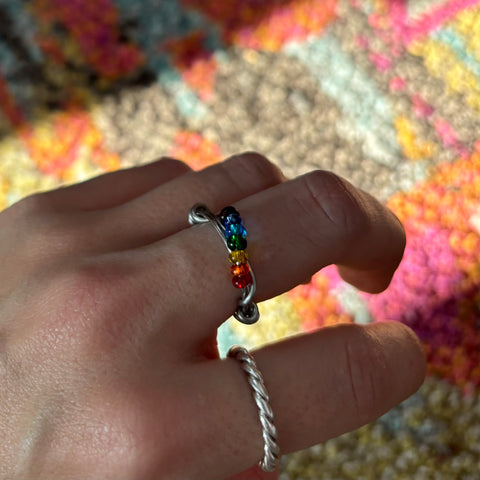 7 chakras Ring