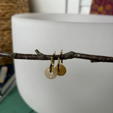 Hoops (Yellow Jade)