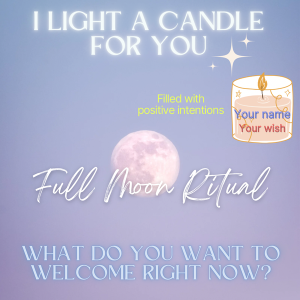Full SuperMoon in Aries (Miracle Candle✨🪄)
