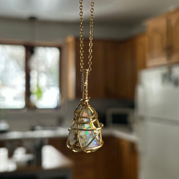 Ethiopian Opal Necklace