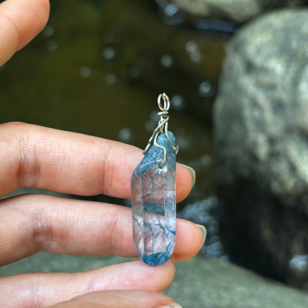 Blue Quartz Pendant