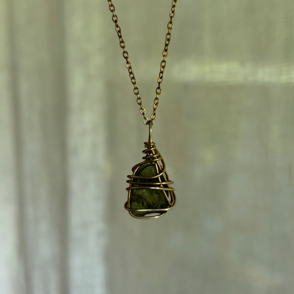 Moldavite Necklace