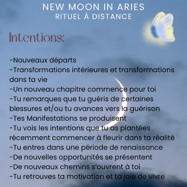 New Moon in Aries (Distant Ritual)