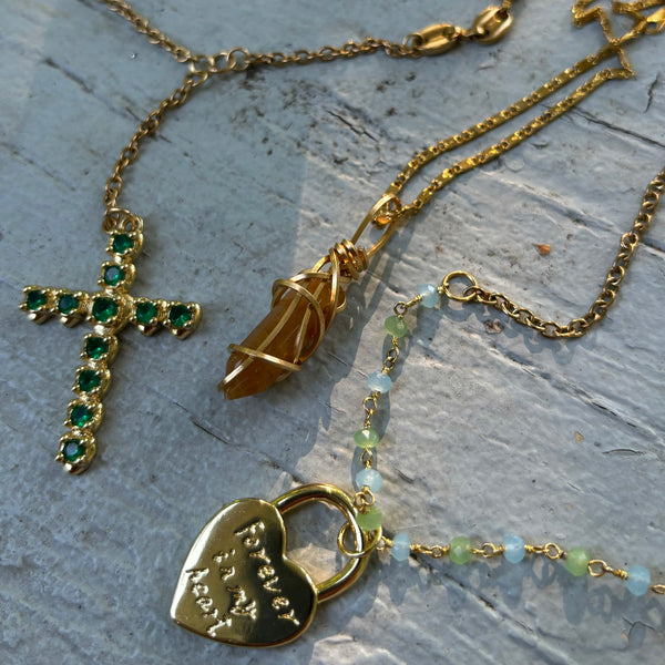 Orange Aventurine necklace