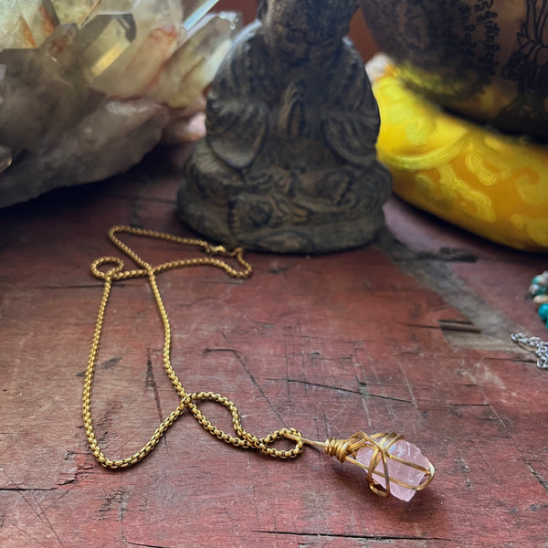 Rose Quartz Necklace