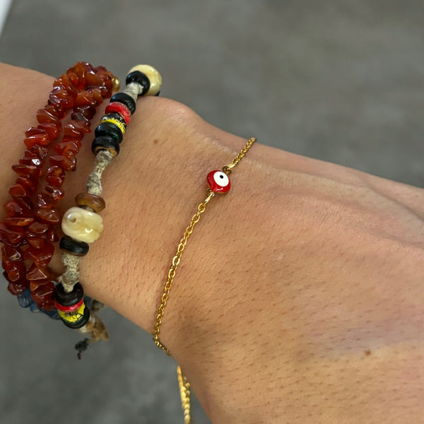Red Evil Eye Bracelet