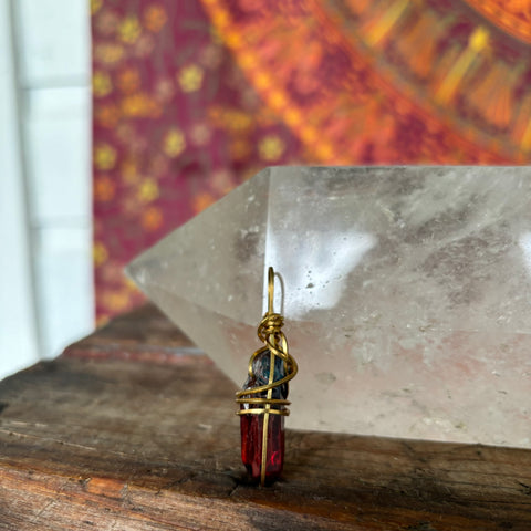 Two Colors Quartz Pendant