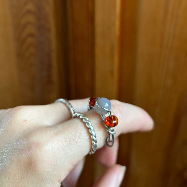 Wire Wrapped Ring (size 6,5)