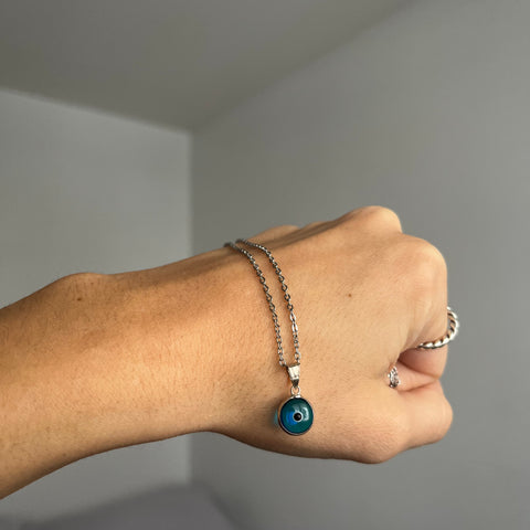 Evil Eye necklace (925 sterling silver)